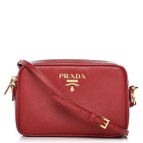 red prada camera bag|Prada crossbody camera bag.